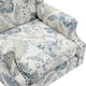 Upholstered Nailhead Trim Armchair Wingback Accent Chairs Set of 2