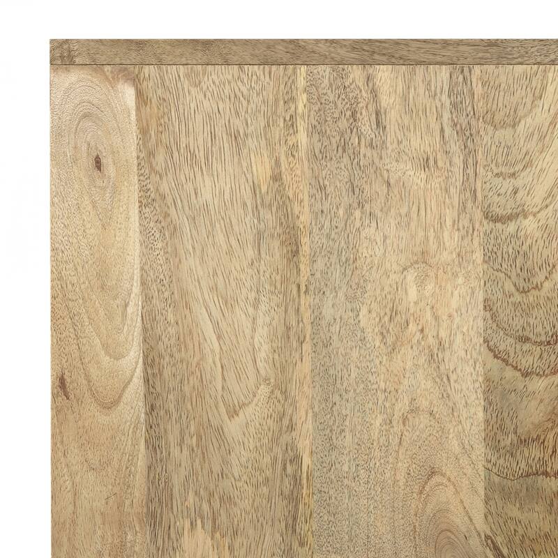 Simpli Home Lockhart SOLID MANGO WOOD 20" Wide Contemporary Side Table in Natural - 20 inch Wide