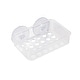preview thumbnail 1 of 9, Kenney Plastic Suction Cup Soap or Sponge Dish - Clear Clear