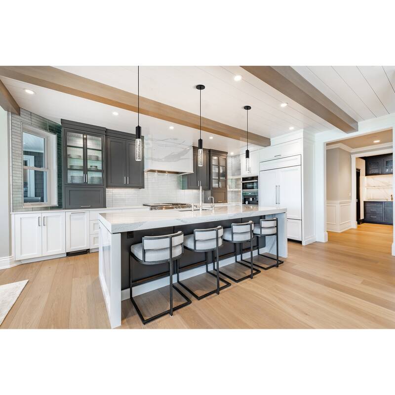 Lacey 2 Inch LED Mini Pendant RGB/TW Starfish Enabled Matte Black with K9 Bubble Crystal