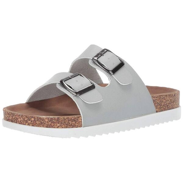 Shop Madden Girl Womens Goldiie Open Toe Casual Slide Sandals