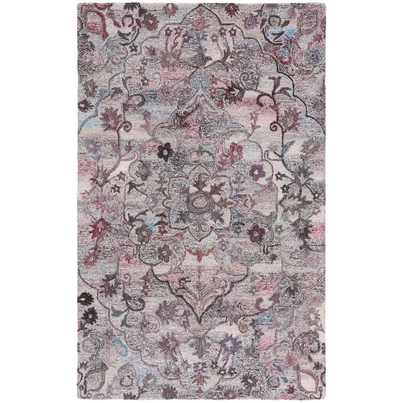 SAFAVIEH Handmade Anatolia Haxhire Traditional Wool Rug