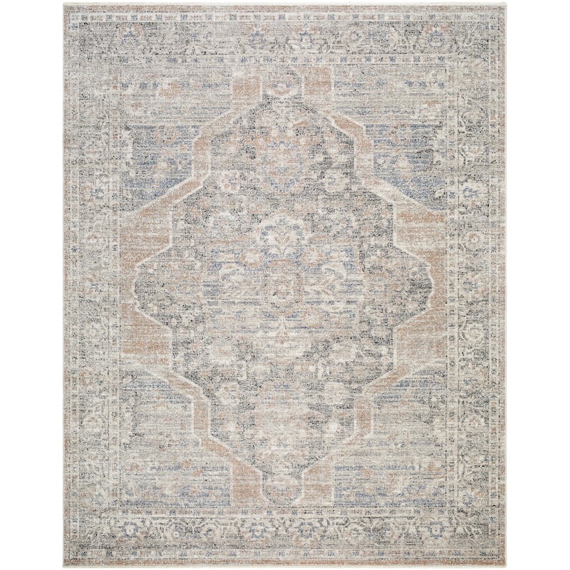 Galey Alix x Livabliss Maria Elena IV Vintage Medallion Area Rug