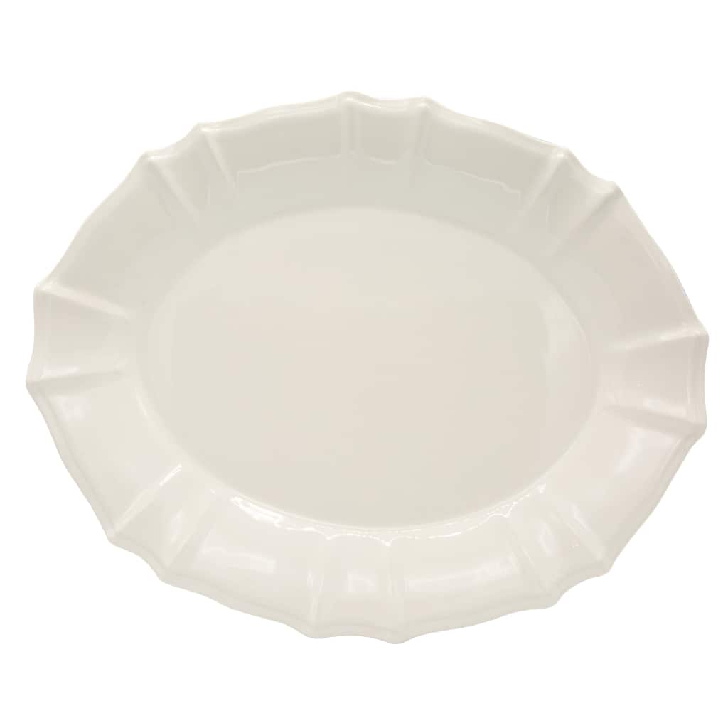 Euro Ceramica Chloe 15" Oval Serving Platter