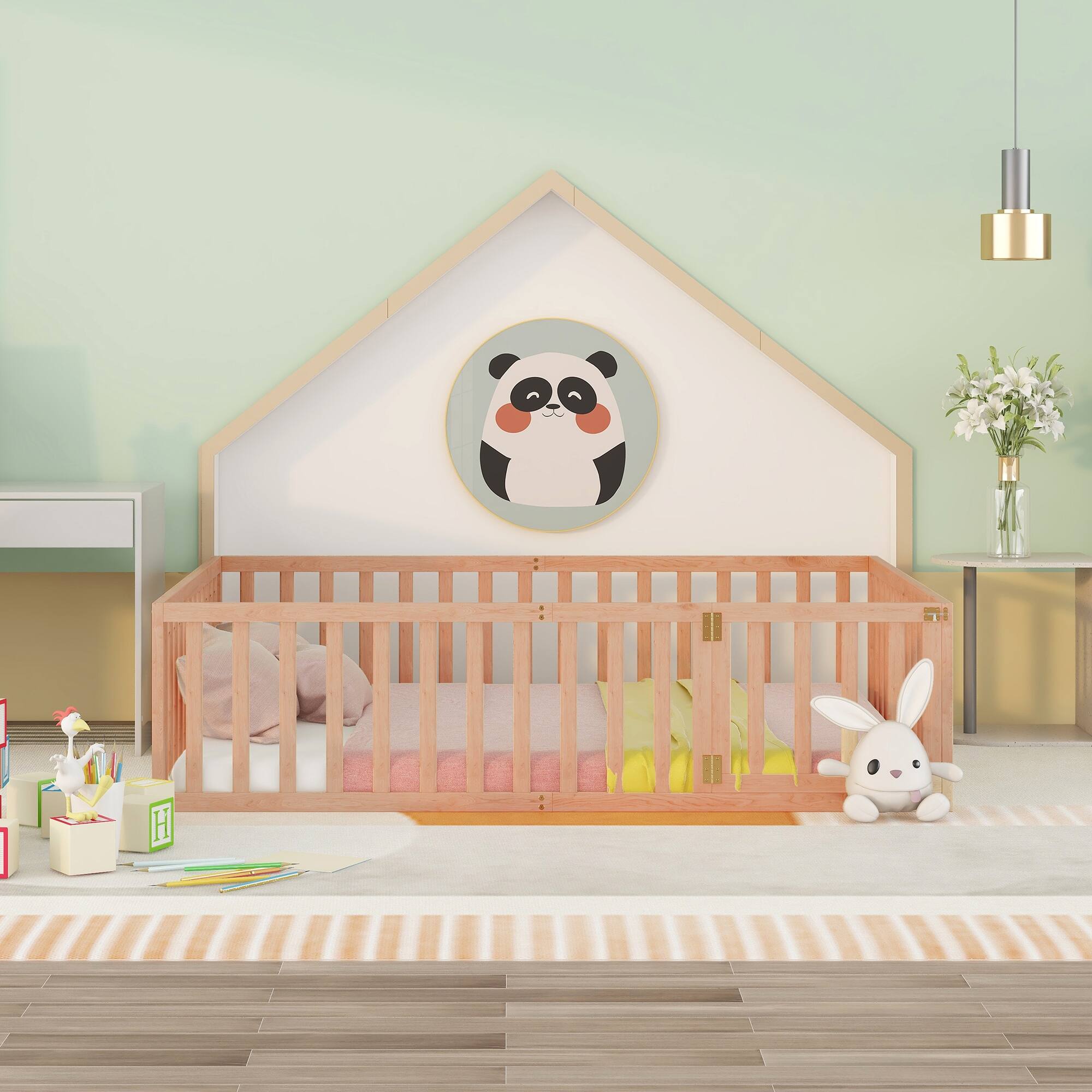 Montessori on sale queen bed