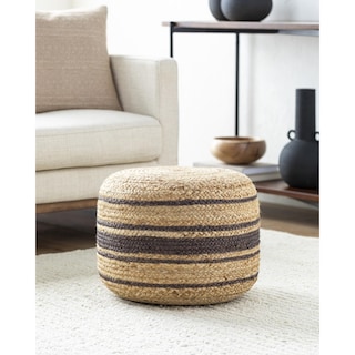 Artistic Weavers Kazan Farmhouse Stripe Pouf