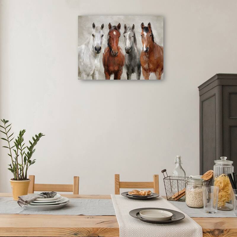 Amigos By Studio Arts Canvas Art Print