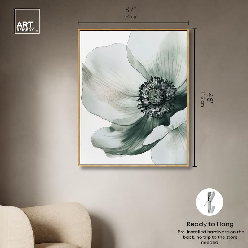 Delicate Stamen III Canvas by Art Remedy