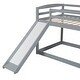 preview thumbnail 16 of 14, Pine Wood Twin Bunk Bed, Convertible Slide, Sturdy Ladder, Safe Design