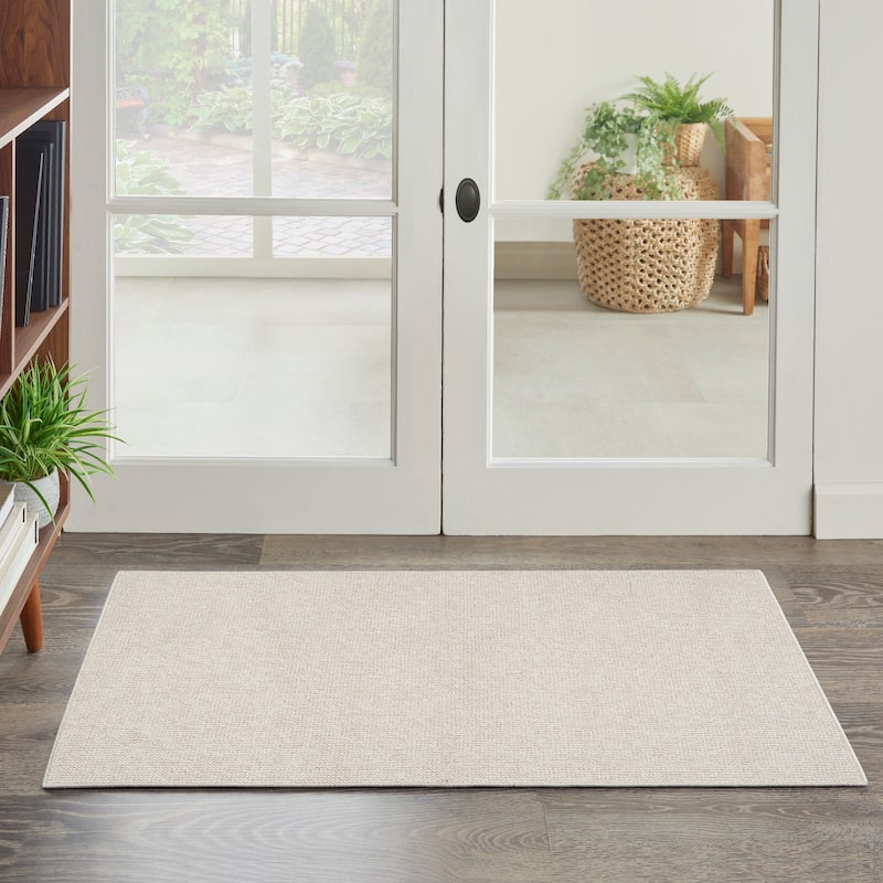 Nourison Textured Home Indoor Abstract Area Rug