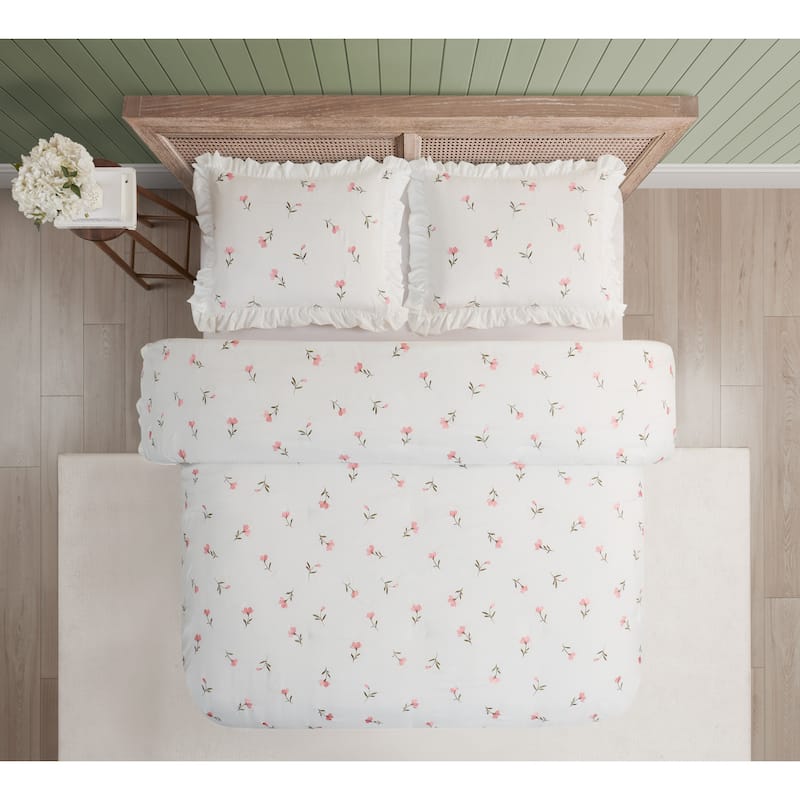 Lana 3 Piece Reversible Comforter Set