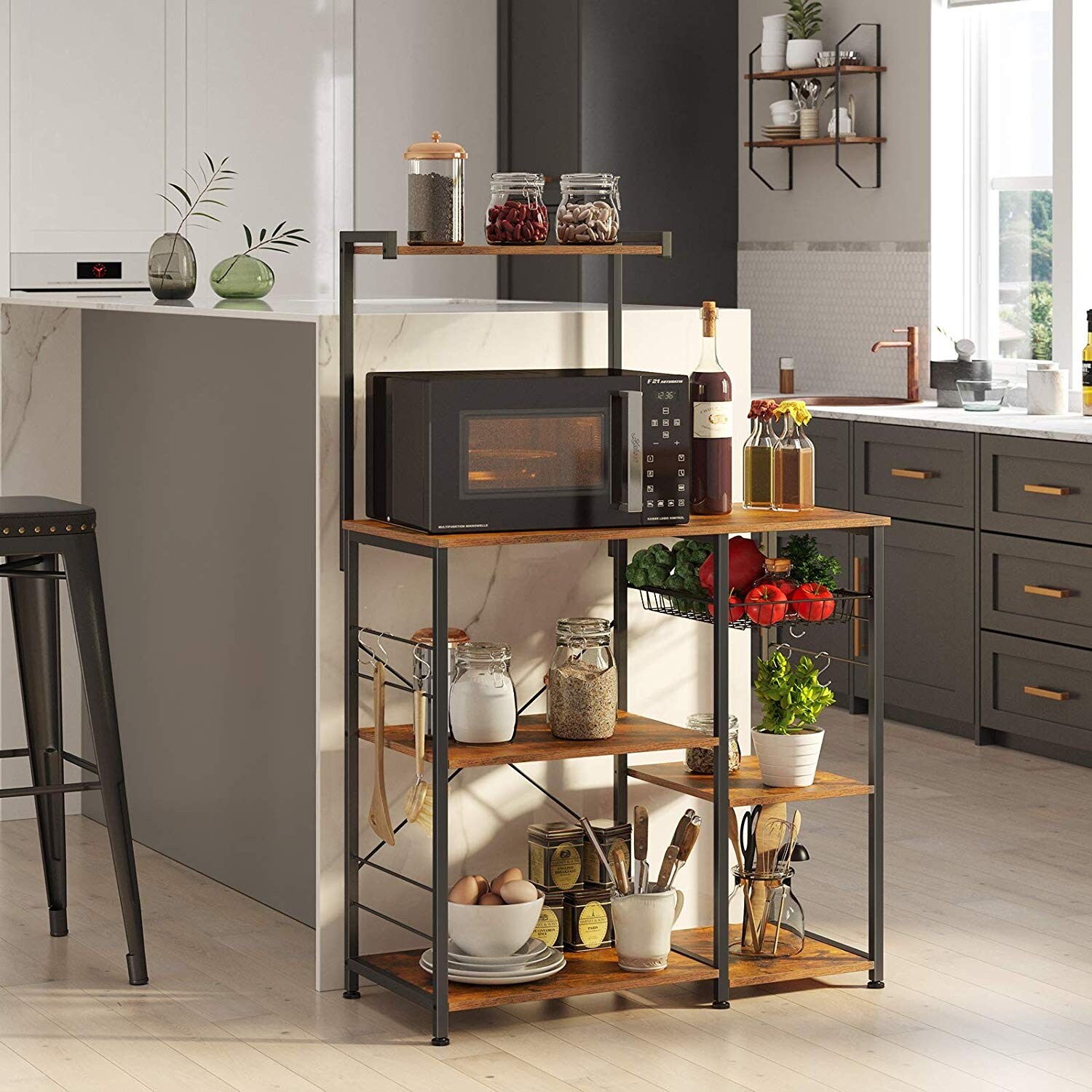 Vasagle alinru cheap kitchen bakers rack