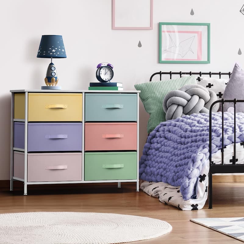 Sorbus Dresser Storage Chest Organizer Nightstand - 6 Drawers