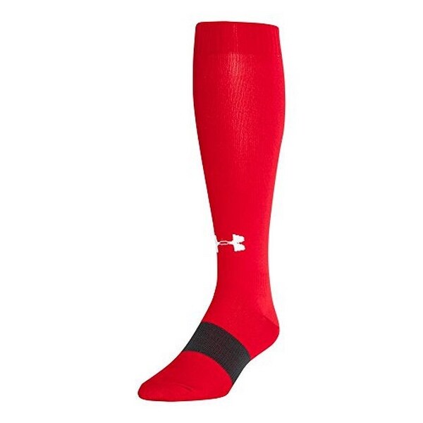 Under Armour Men's Ua Soccer Solid OverTheCalf Socks Large Red