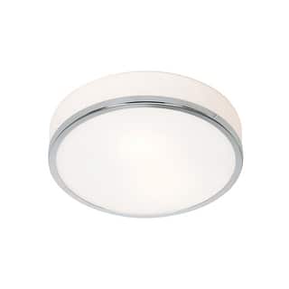 Access Lighting Aero Flush Mount - 10" - Chrome Finish - Replaceable LED - Bulb Included
