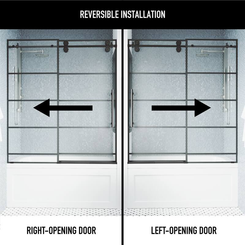VIGO Elan Frameless Sliding Door