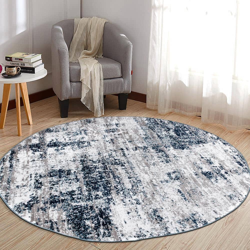 World Rug Gallery Distressed Abstract Area Rug