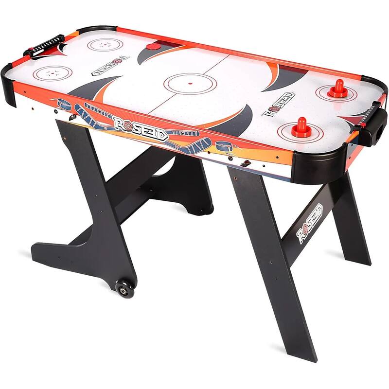 ROSEED Full Size Air Hockey Table Durable Easy to Assemble Fun