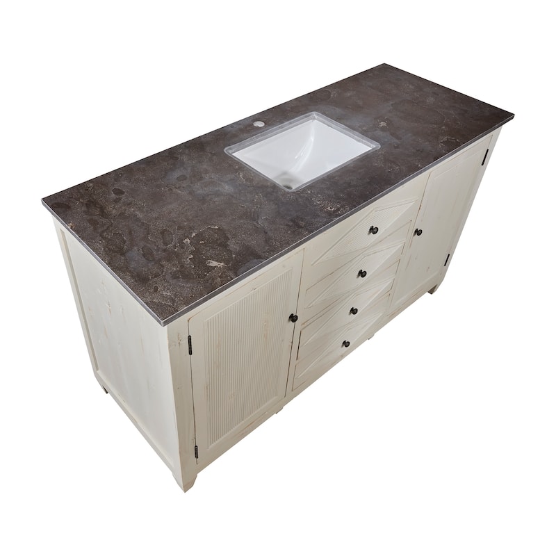 Reclaimed Pine Single Swedish Vanity