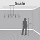 preview thumbnail 10 of 15, Hunter Xidane 5 Light Linear Chandelier - Dining Room, Kitchen Island - Contemporary, Transitional, Mid-Century Modern - 5-Light