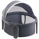 preview thumbnail 1 of 6, Portable Baby Bassinet On-The-Go Folding Baby Dome with Canopy and Toys - 26.2" x 24.6" x 22.4"