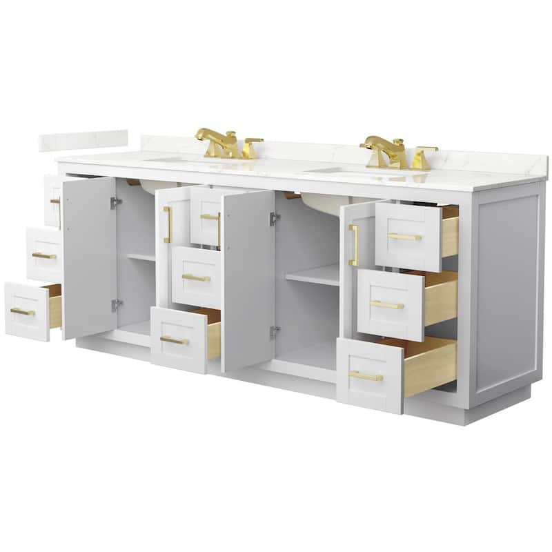 Wyndham Collection WCF292984D-QTZ-US3MXX Miranda 84" Free Standing