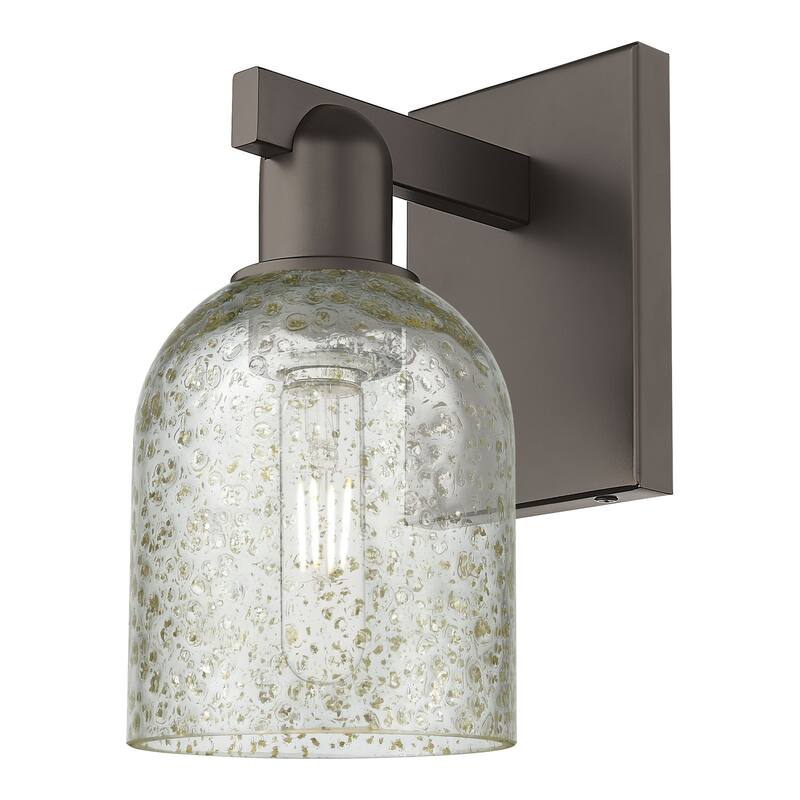 Innovations Lighting 716-1W-11-5 Caledonia Sconce Caledonia 11" Tall - Oil Rubbed Bronze / Mica