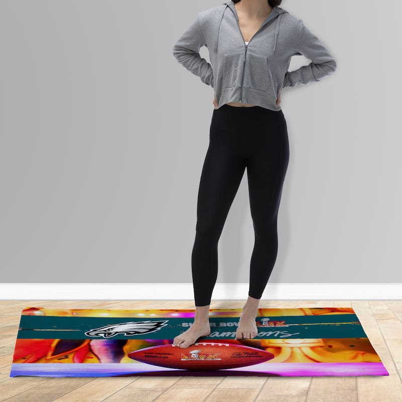 NFL Super Bowl Champs Washable Rug