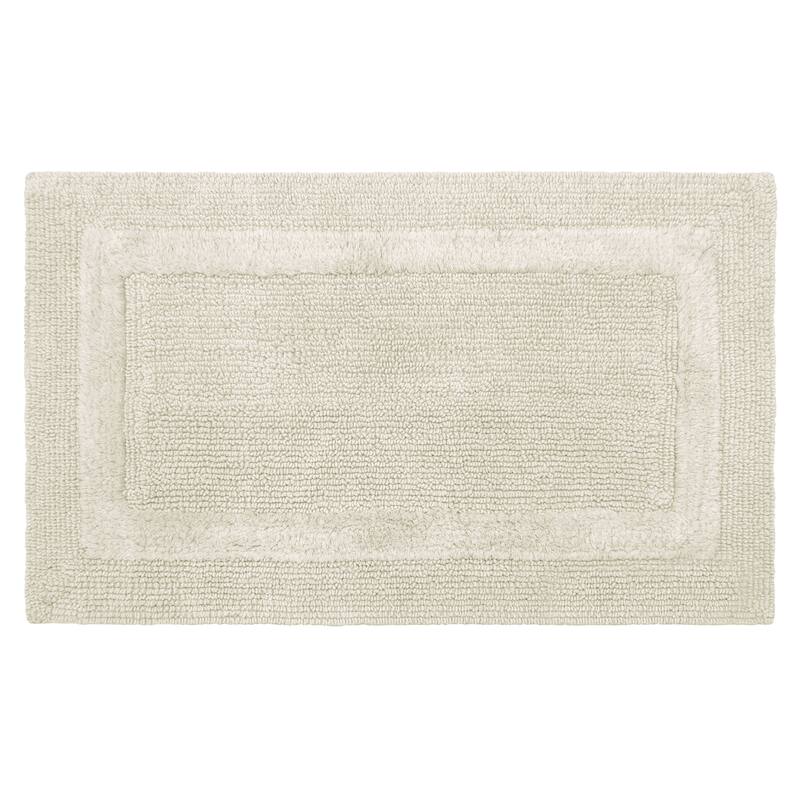 French Connection Stonewash Cotton Bath Rug
