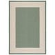preview thumbnail 82 of 133, SAFAVIEH Courtyard Sherrie Border Indoor/ Outdoor Waterproof Patio Backyard Rug 5'3" x 7'7" - Dark Green/Beige