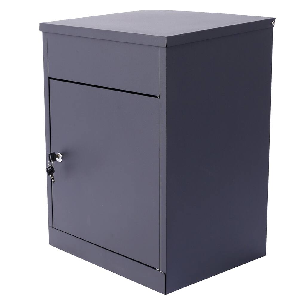 Wall Mounted Lockable and Anti-Theft Large Mailbox