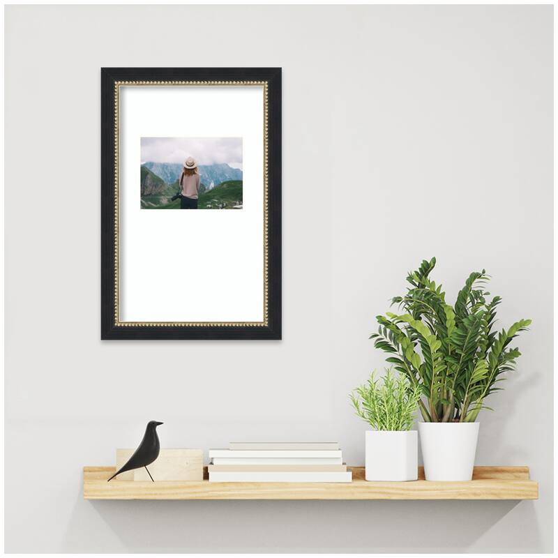 Kate and Laurel Belmont Black Photo Frame
