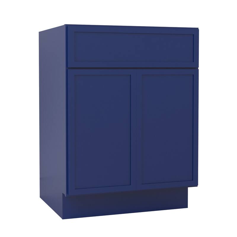 Vanity Art 24" Freestanding Single Base Storage Cabinet with Soft Close Doors