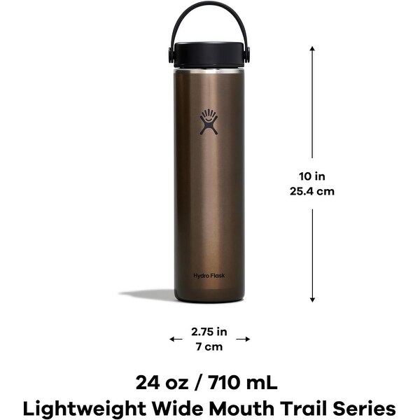 Hydro Flask Insulated Lightweight Wide Mouth Trail Series, 24oz