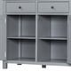preview thumbnail 13 of 36, reestanding Kitchen Pantry Cupboard Storage Cabinet with Door Shelves