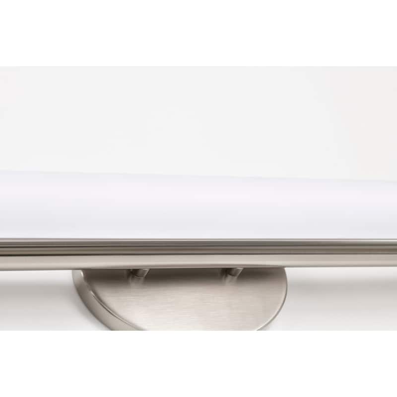 Edgeworth 28 Inch LED Vanity Brushed Nickel Acrylic Lens - Brushed Nickel