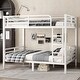 preview thumbnail 2 of 3, Full over Full Size Metal Bunk Bed for Teens and Adults, No Box Spring Needed