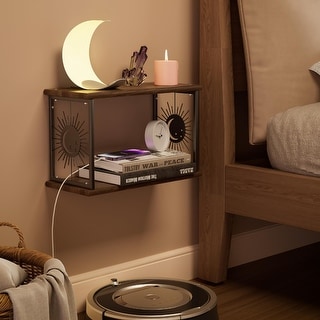 Floating Nightstand Wall Mounted - Bed Bath & Beyond - 42754370