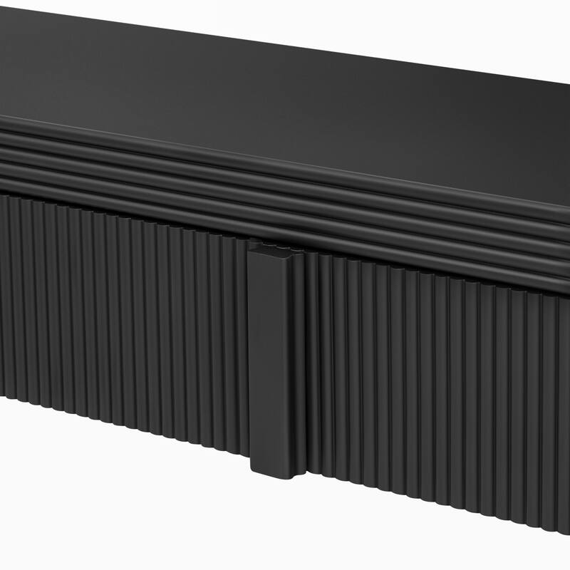 Smooth Surface Entry Table with Adjustable Legs