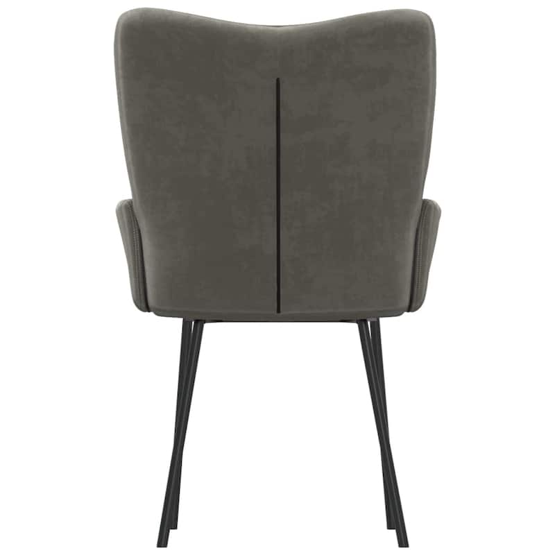 vidaXL Dining Chairs 2 Pcs Leisure Accent Armchair for Living Room Velvet - 21.7" x 22.4" x 32.1"