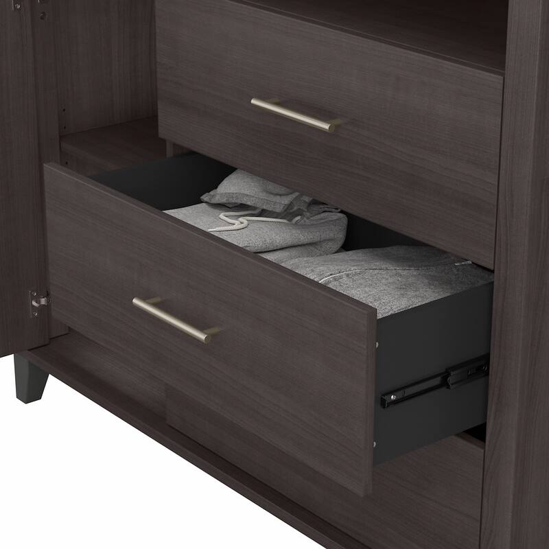 Somerset Tall TV Stand with Storage by Bush Furniture