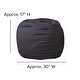 preview thumbnail 41 of 54, Small Refillable Bean Bag Chair for Kids and Teens