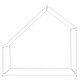 preview thumbnail 13 of 22, Twin Metal House Bed with Low Platform Design