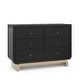 preview thumbnail 2 of 24, Storkcraft Santorini 6 Drawer Dresser Black/Driftwood