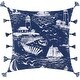 preview thumbnail 4 of 8, Artistic Weavers Adrie Coastal Scene Printed 18-inch Throw Pillow