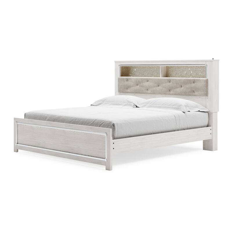 Signature Design by Ashley Altyra White Panel Bookcase Bed