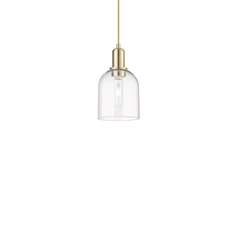 Innovations Lighting 716-1P-11-6 Bella Pendant Bella 6" Wide Mini - Champagne Bronze / Clear