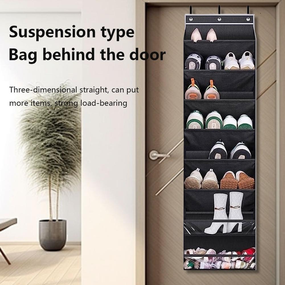 Over The Door Shoe Organizer, Tier Hanging Shoe Rack with