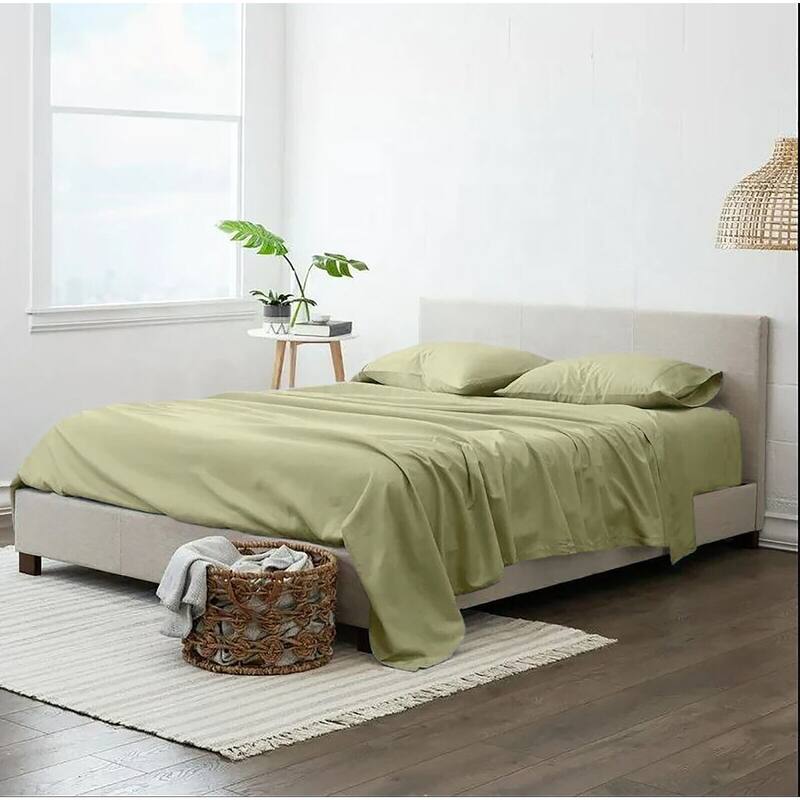 Sage Green Luxury Extra Soft Deep Pocket Fresh Breathable Sheet Set