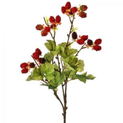 Raspberry Spray Faux Plants And Trees
